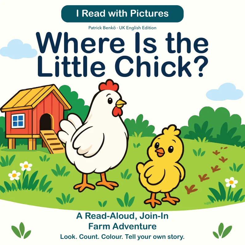 Where Is the Little Chick? – Britisches Englisch, Cover
