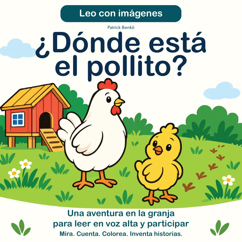 ¿Dónde está el pollito? – Spanisch, Cover